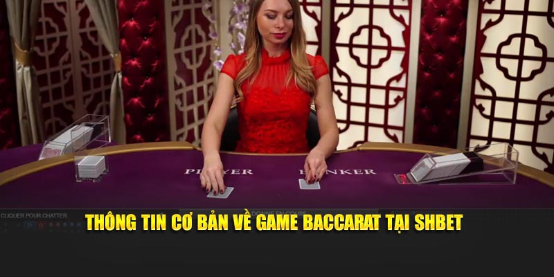 Thông tin cơ bản về game Baccarat tại SHBET